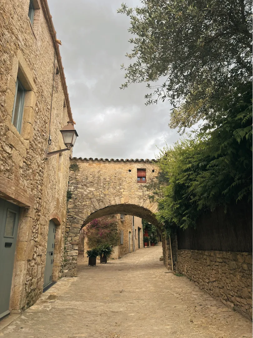 Carrer d'un poble de l'Empordà